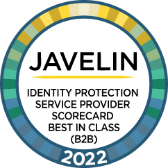 Javelin Identity Protection Service Provider Scorecard Best In Class (B2B) 2022